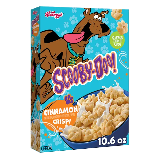 Kellogg's Scooby-Doo Breakfast Cereal, Cinnamon Crisp