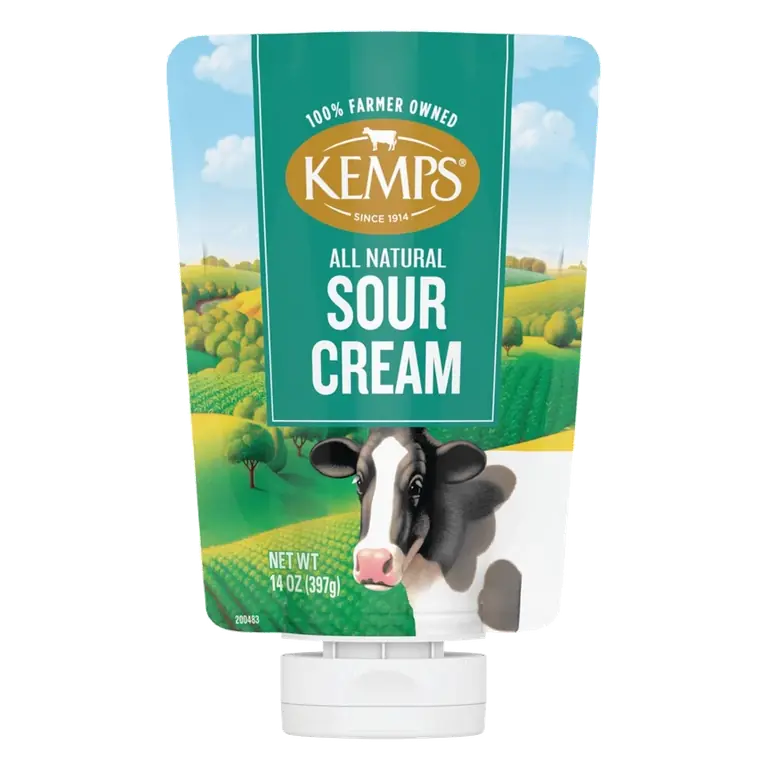 Kemps Sour Cream Cheese Pouches, 14oz