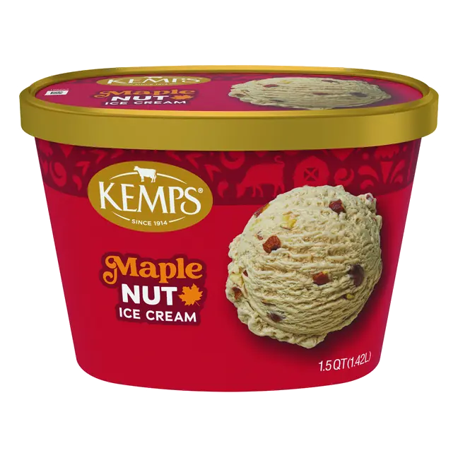 Kemps Old Fashioned Maple Nut Ice Cream