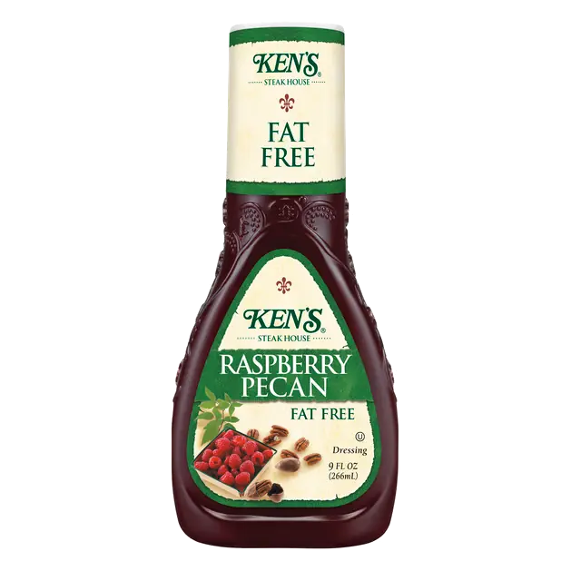 Steak House Fat Free Raspberry Pecan Dressing
