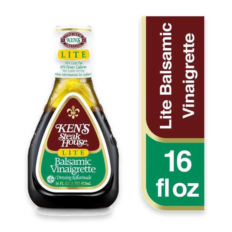 Lite Balsamic Vinaigrette Salad Dressing & Marinade