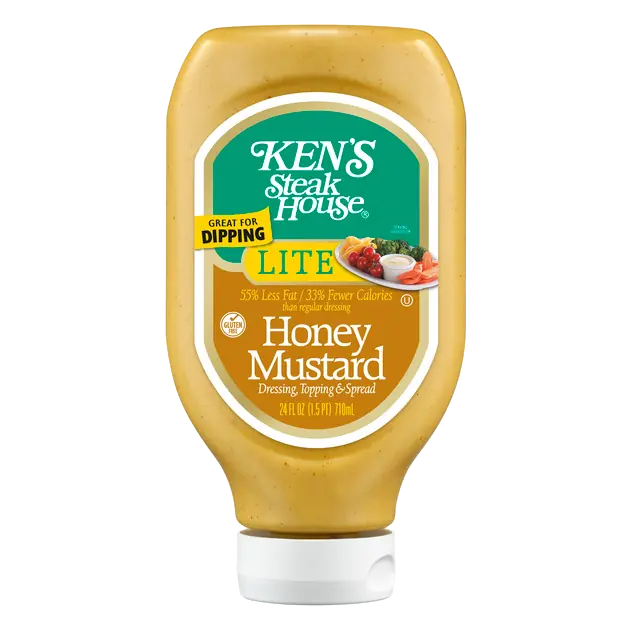 Steak House Lite Honey Mustard Dressing Topping & Spread