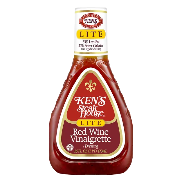 Steak House Lite Red Wine Vinaigrette Dressing