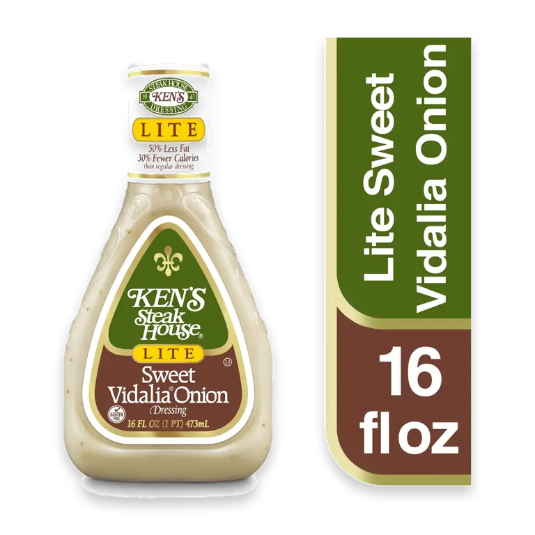 Lite Sweet Vidalia Onion Salad Dressing