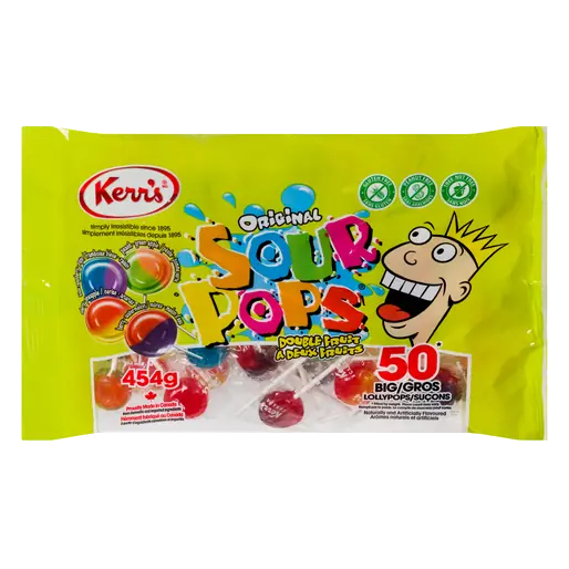 Sour Pops Candy 454 g