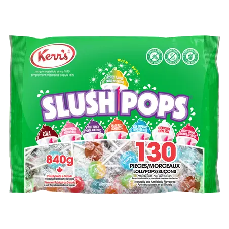 Slush Pops Candy Lollypops 840 g