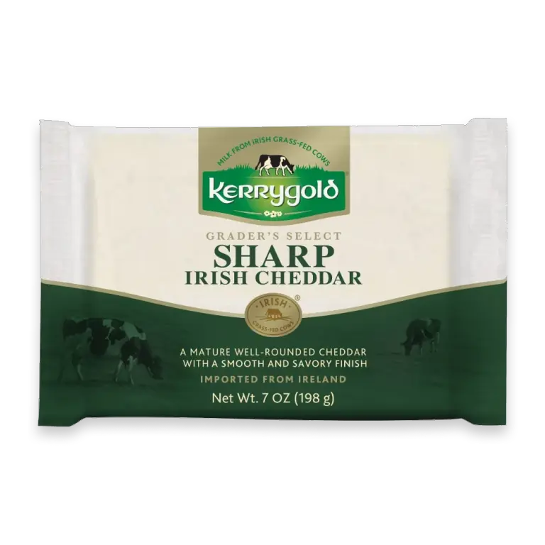 Grass-Fed Grader's Select Sharp Irish Cheddar Cheese