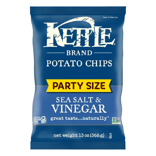 Gluten Free Sea Salt & Vinegar Potato Chips Party Size
