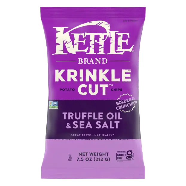 Gluten Free Truffle Oil & Sea Salt Krinkle Cut Potato Chips