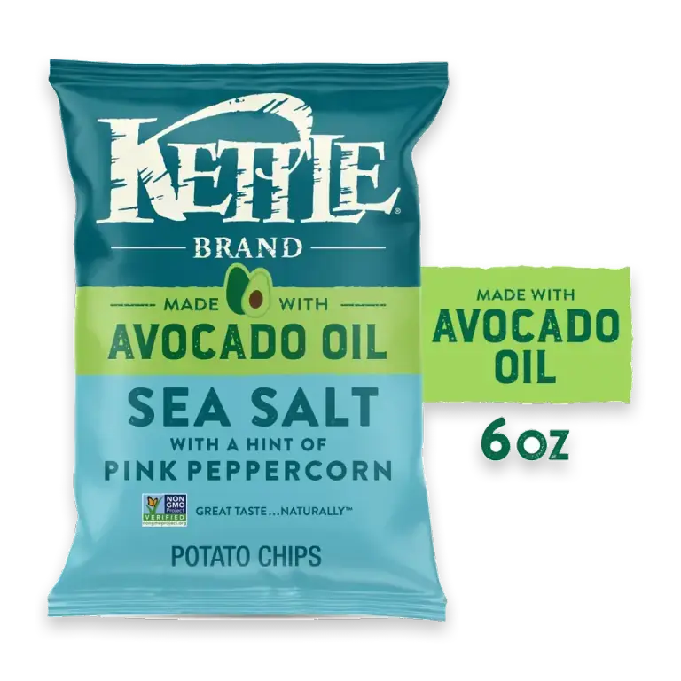 Made With Avocado Oil Sea Salt Pink Peppercorn Chips