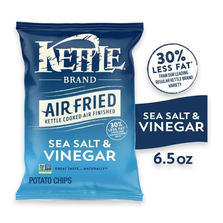Potato Chips Air Fried Sea Salt & Vinegar Kettle Chips