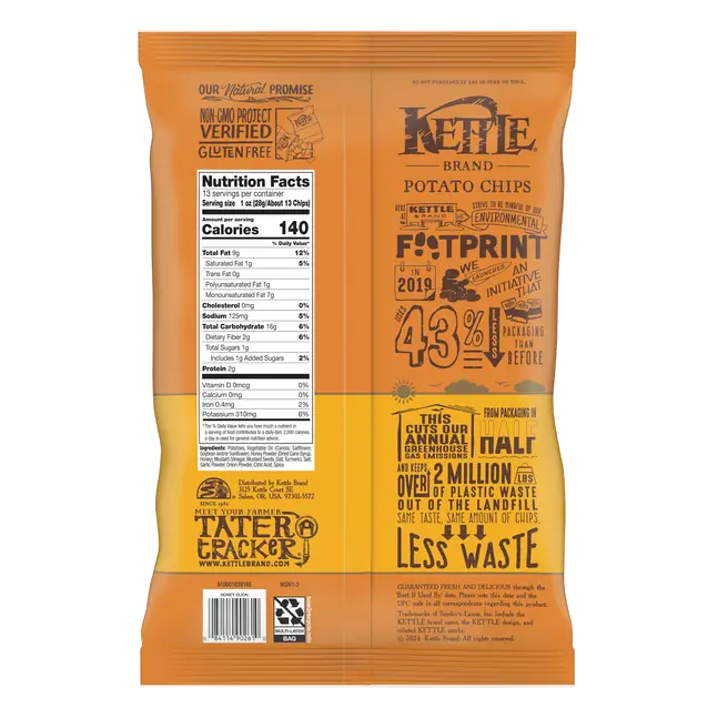 Brand Potato Chips, Honey Dijon Kettle Chips, Party Size