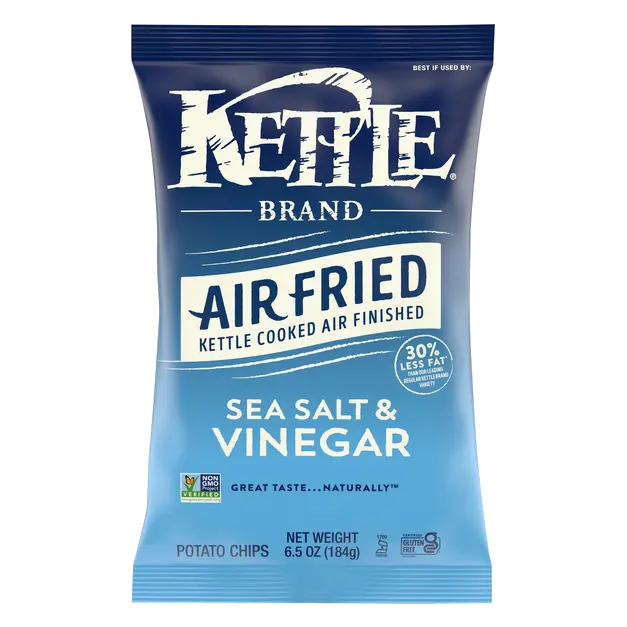 Sea Salt & Vinegar Air Fried Kettle Cooked Potato Chips