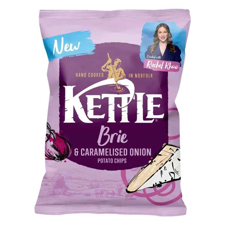 Brie & Caramelised Onion Crisps 130g
