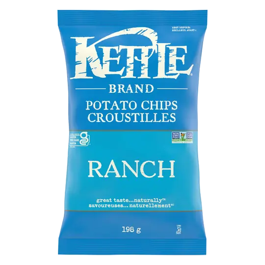 Kettle Brand Kettle Chips Ranch 198 g