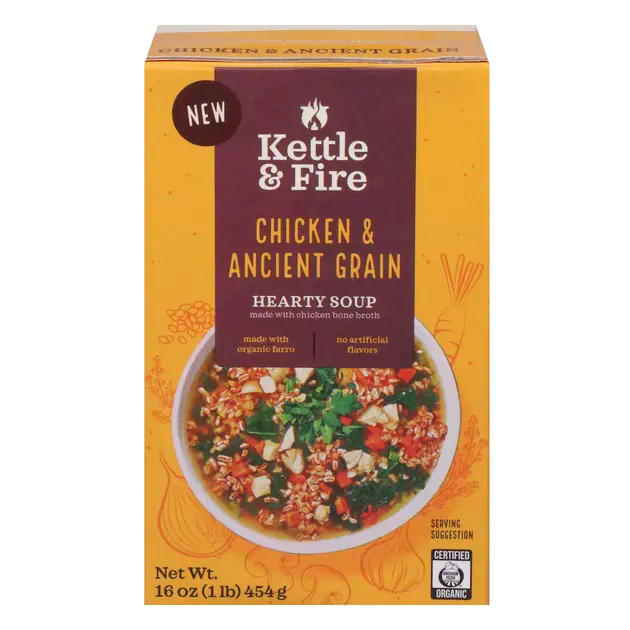Chicken & Ancient Grain Hearty Soup
