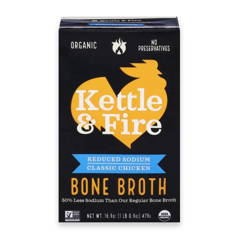Reduced Sodium Chicken Bone Broth