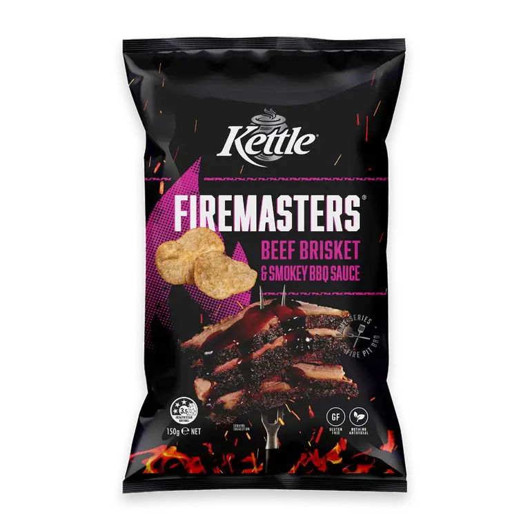 Firemasters Beef Brisket & Smokey BBQ Potato Chips