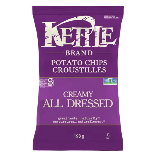 Kettle Brand Kettle Chips All Dressed 198 g