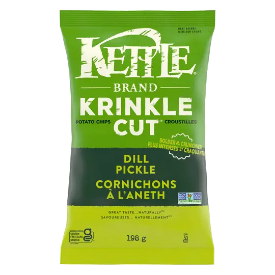Kettle Chips Dill Pickle 198 g