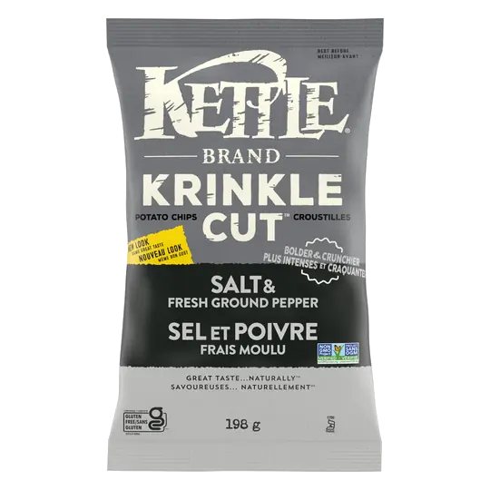 Kettle Chips Salt & Pepper 198 g