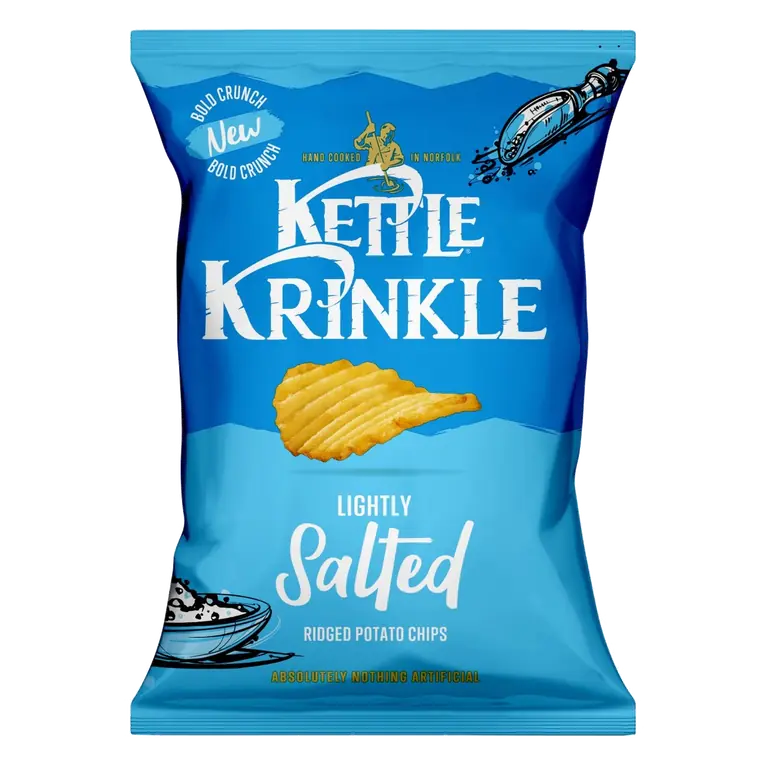 Krinkle Sea Salt Crisps 130g