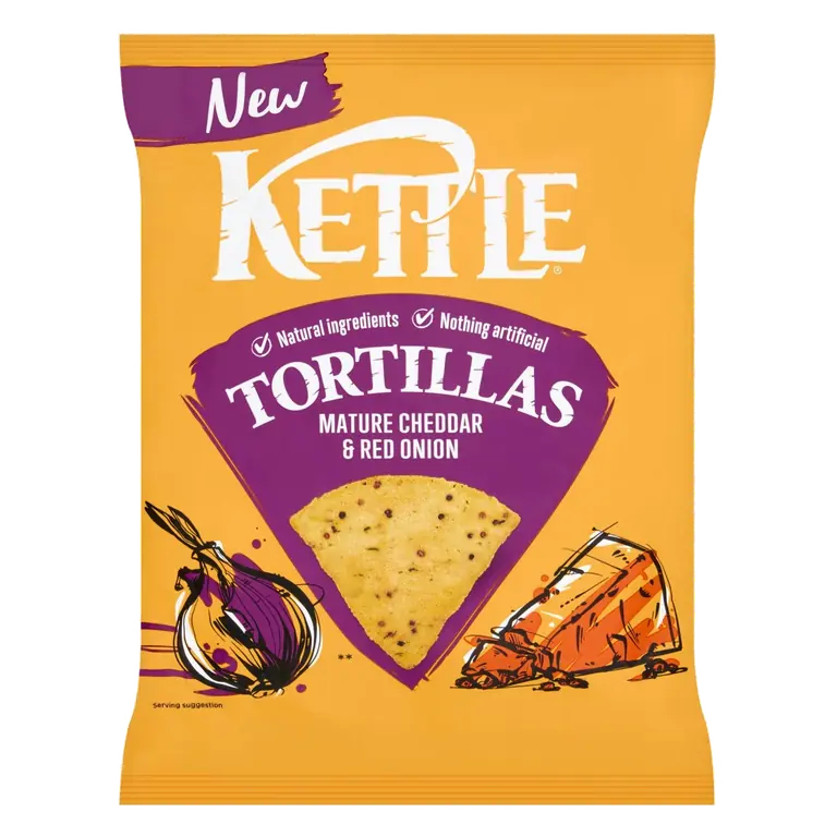 Tortilla Mature Cheddar & Red Onion