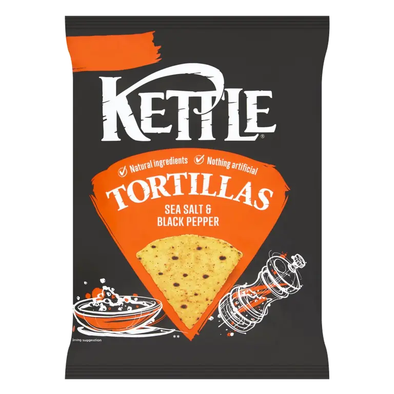 Tortilla Sea Salt & Cracked Black Pepper