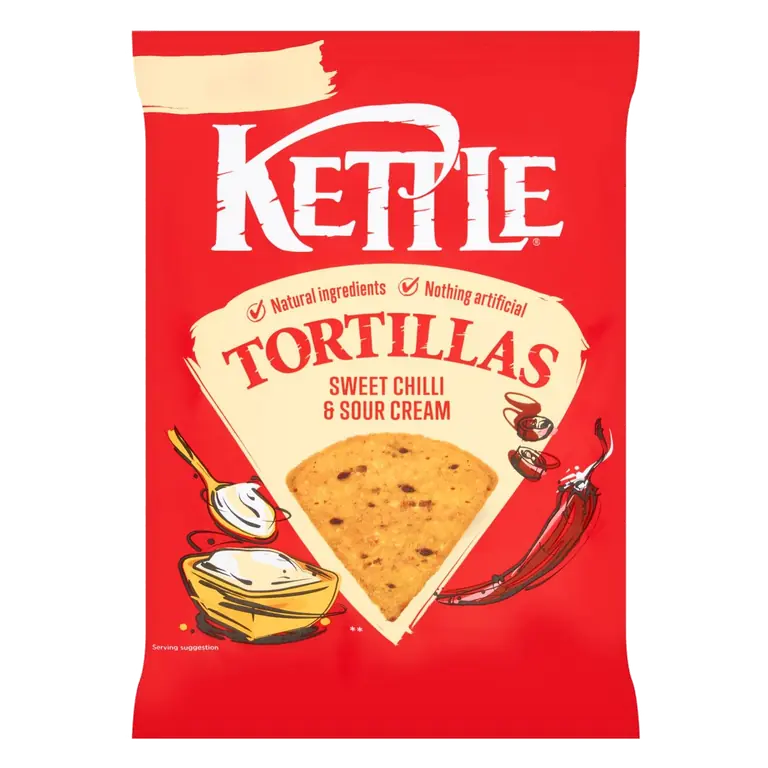 Tortilla Sweet Chilli & Sour Cream