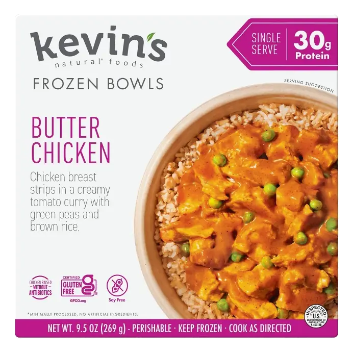 Kevin's Foods Gluten Free Butter Chicken, 9.5oz