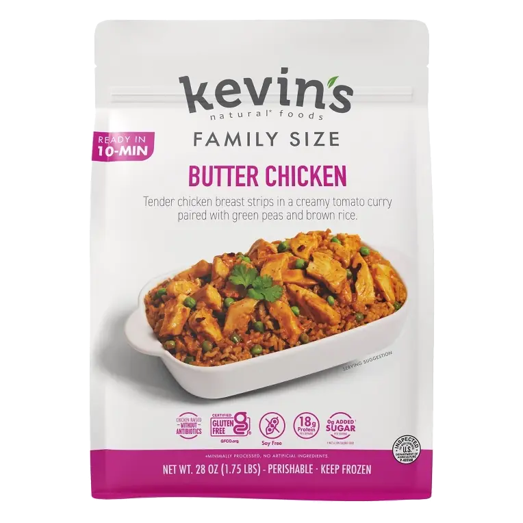 kevin's foods Gluten Free Size Butter Chicken, 28oz
