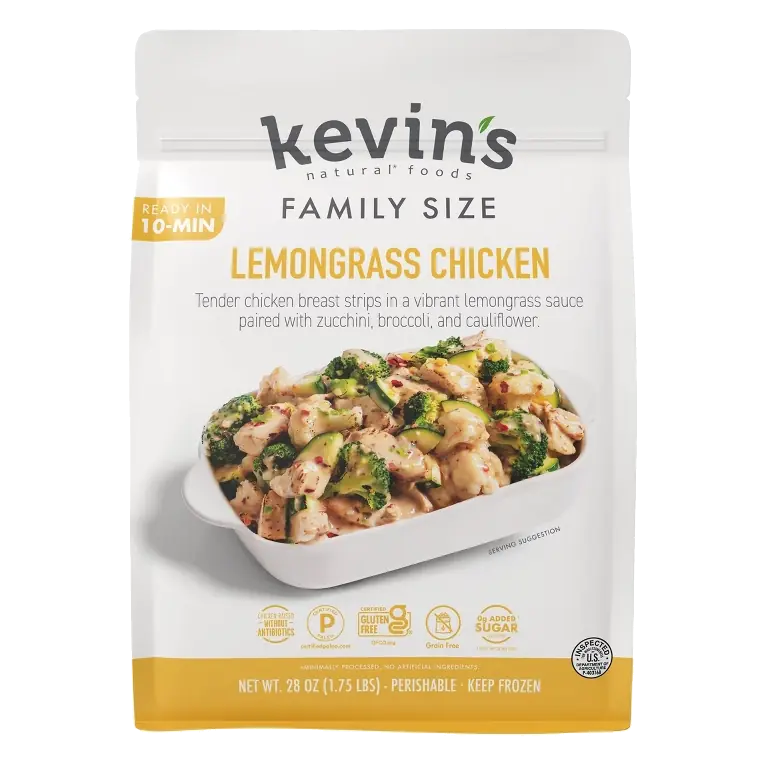 kevin's foods Gluten Free Size Lemongrass Chicken, 28oz: Dairy-Free, Soy-Free