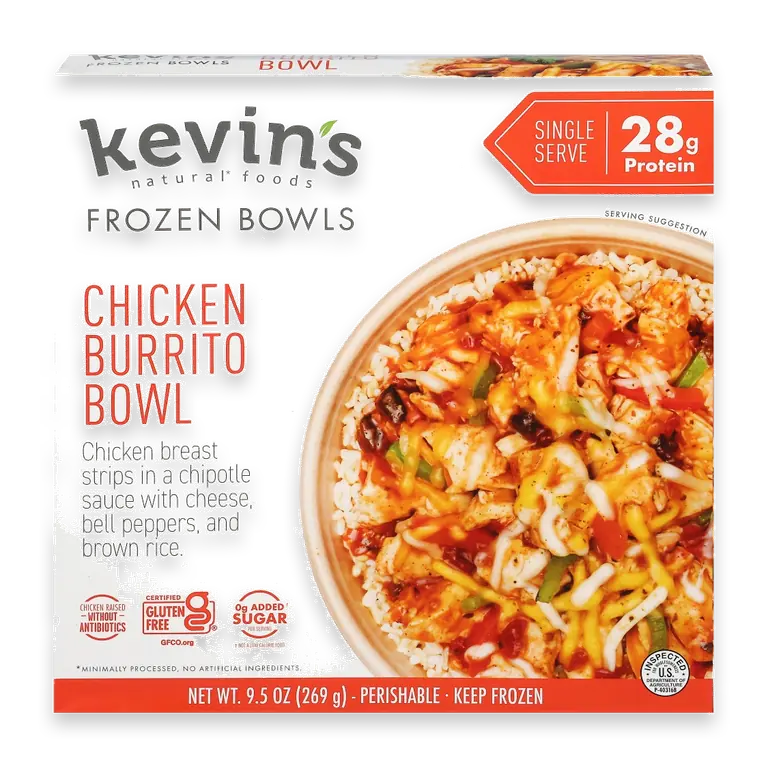 Gluten-Free Chicken Burrito Bowl Frozen Meal
