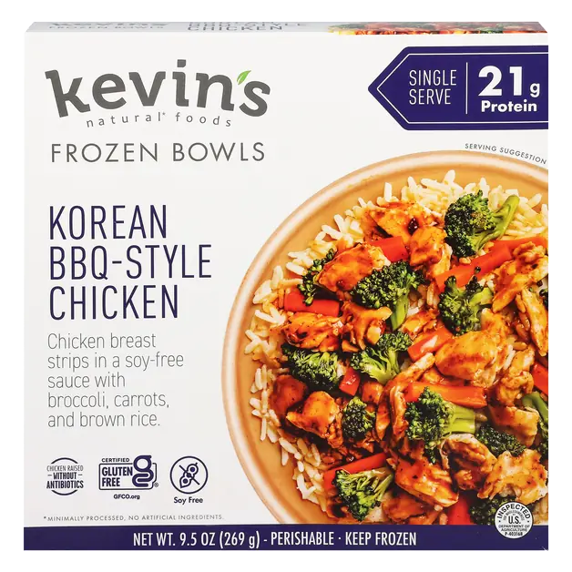 Gluten Free Korean BBQ-Style Chicken Frozen Meal