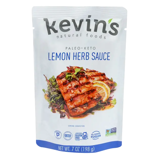 Paleo Keto Gluten Free Lemon Herb Sauce