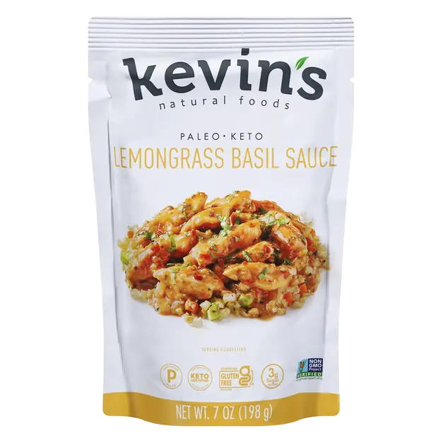 Paleo Keto Lemongrass Basil Sauce
