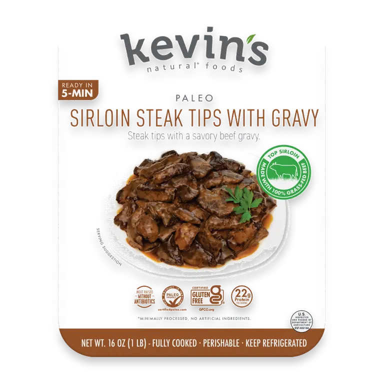Sirloin Steak Tips with Gravy