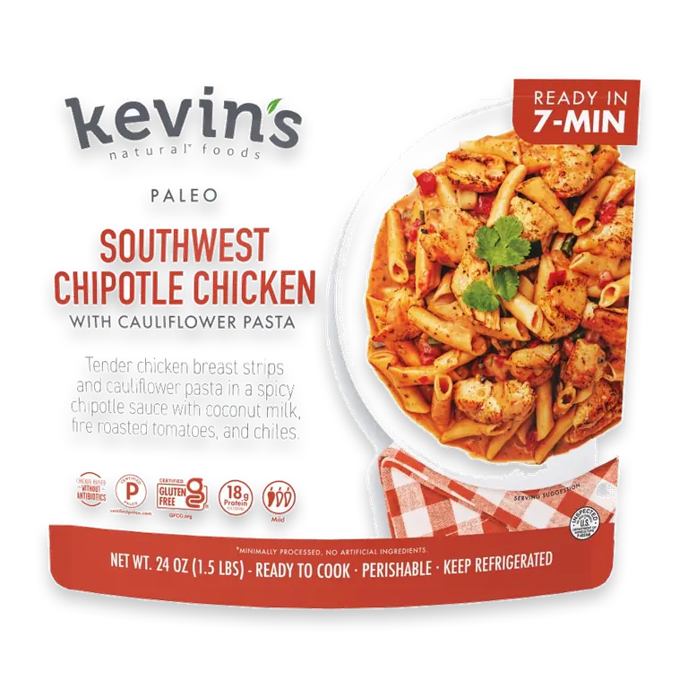 Southwest Chipotle Chicken with Cauliflower Pasta