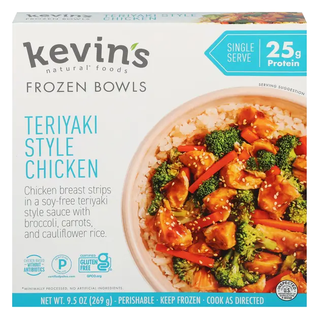 Teriyaki Style Chicken Frozen Meal