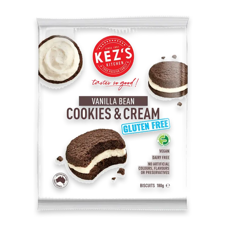 Vanilla Bean Cookies & Cream Biscuits