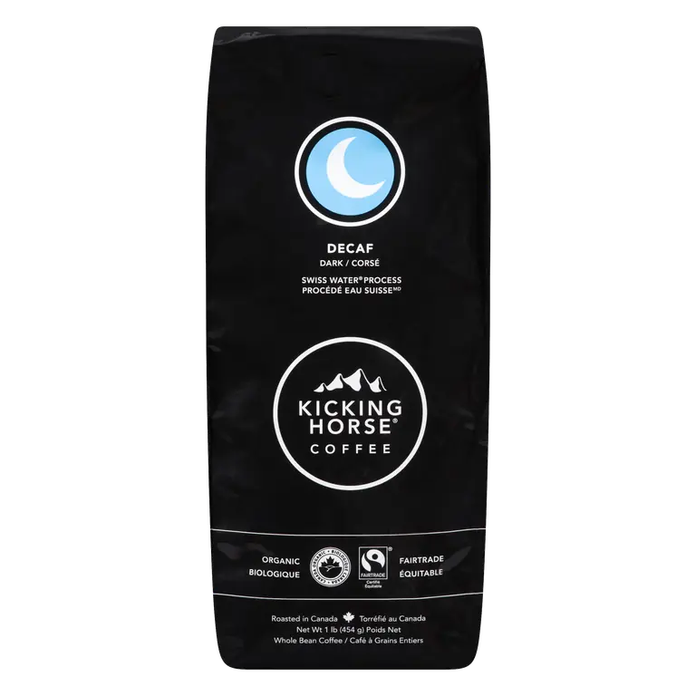 Organic Whole Bean Coffee Decaf 454 g