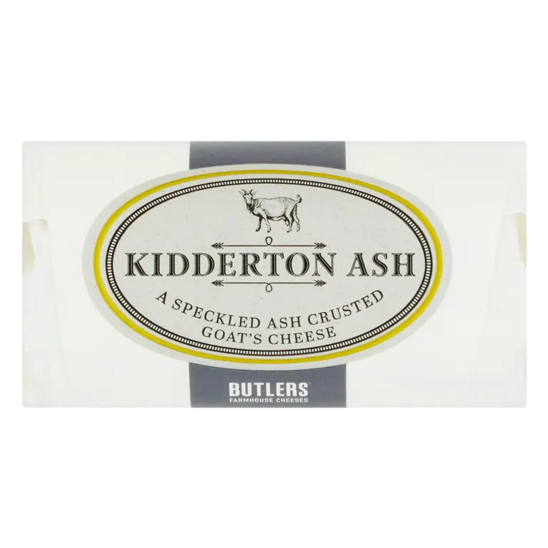a Speckled Ash Crusted Goat's Cheese 150g