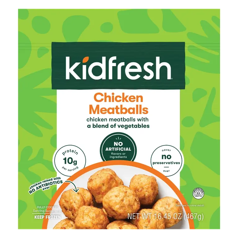 Kidfresh Frozen Chicken Meatballs, 16.45oz