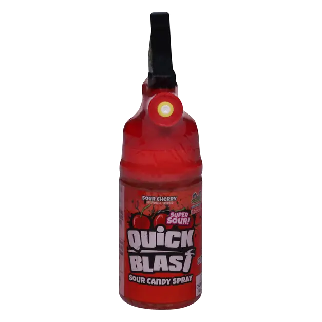 Kidsmania Quick Blast Sour Blue Raspberry Blast Candy Spray