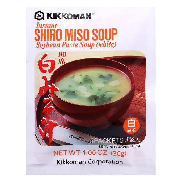 Instant Shiro Miso White Soybean Paste Soup Mix - 3 ct