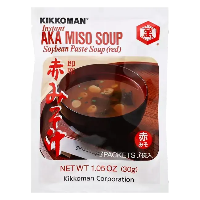 Soup, Instant, Soybean Paste, (Red), Aka Miso