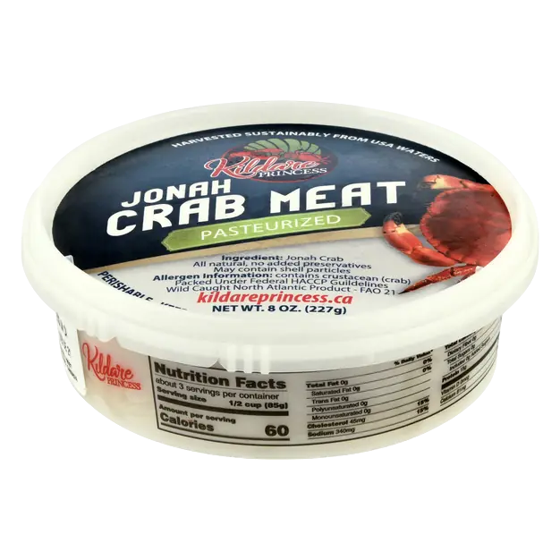 Pasteurized Jonah Crab Meat
