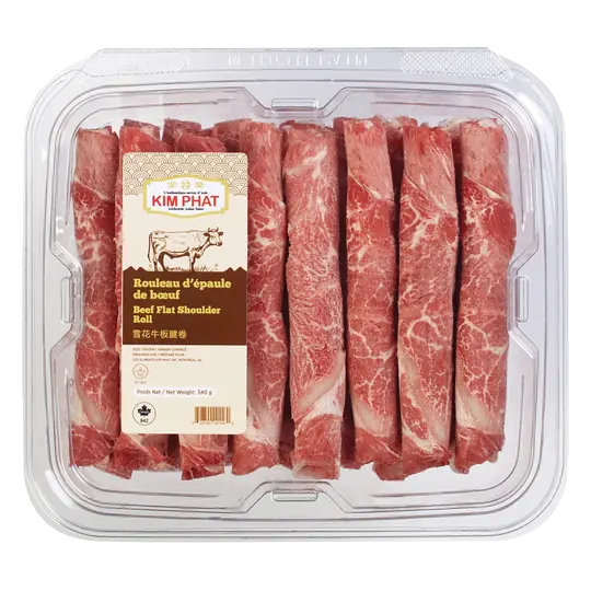 Frozen Beef Flat Shoulder Roll 340 g