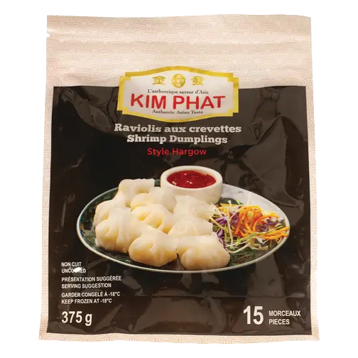 Frozen Dumplings Shrimp Hargow Style 375 g