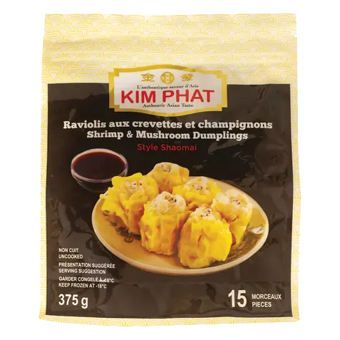 Frozen Dumplings Shrimp & Mushroom 375 g